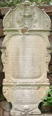 Epitaph Georg Ernst Koenig